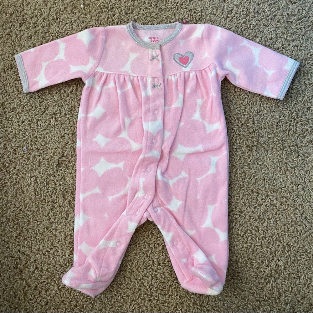 Fleece baby pj’s